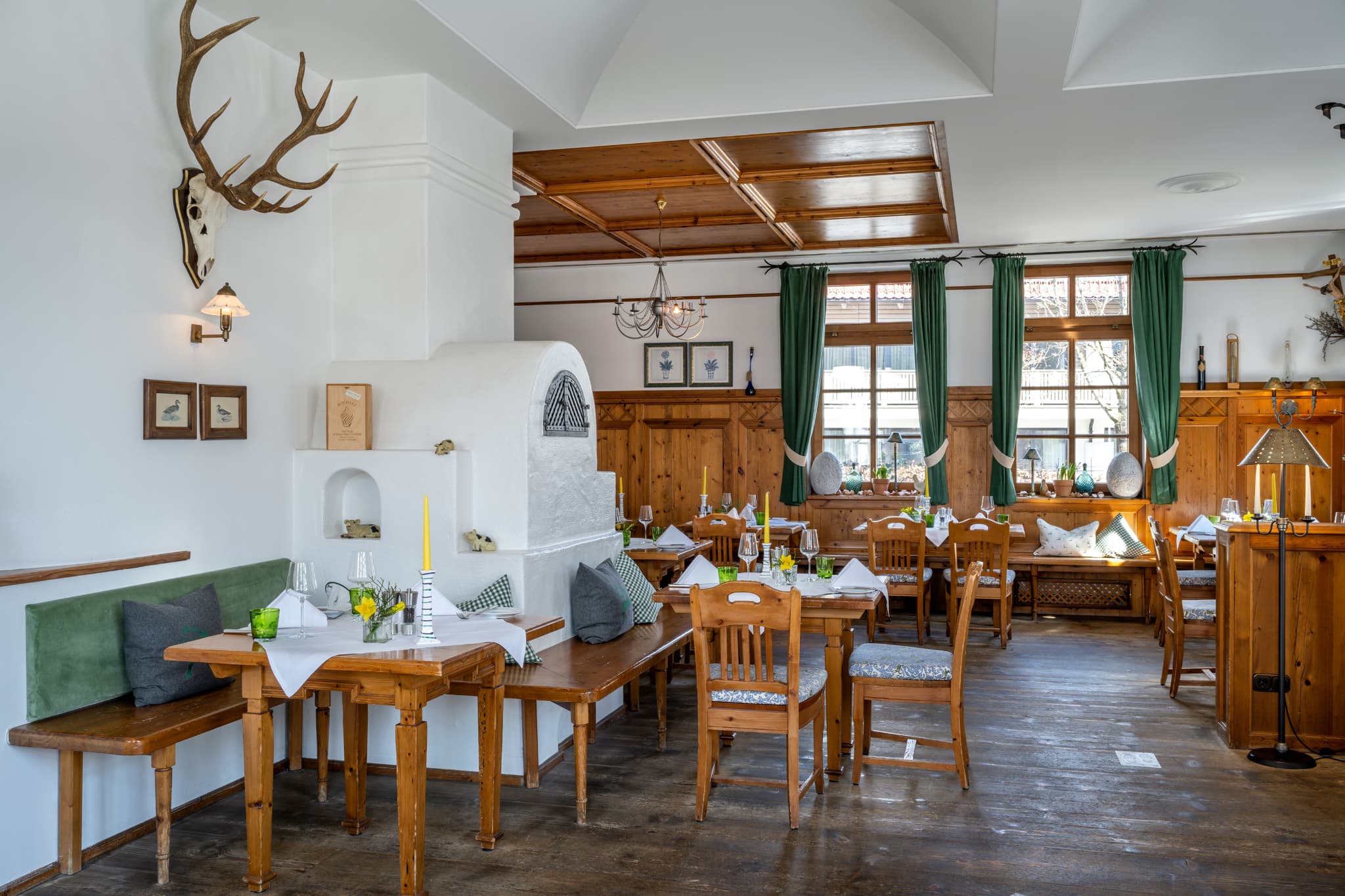 Rustikales Stüberl im Restaurant Landhaus Tanner